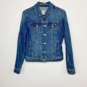 Old Navy Denim Trucker Jacket Sz M